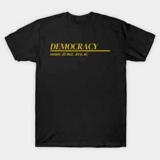 Word Democracy T-Shirt